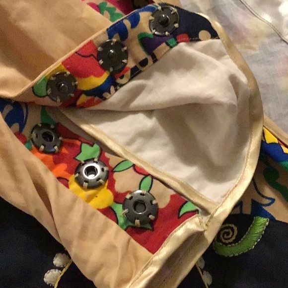 BYIA Johnny was of LA linen coat WOW ! Rare - Picture 7 of 14